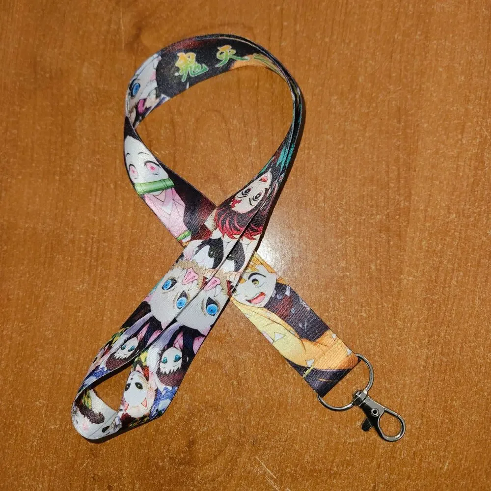 Demon Slayer Lanyard Nezuko, Zenitsu & Friends by Your Side